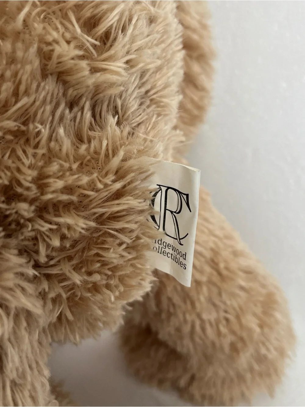VTG Retired Ridgewood Collectibles-2004-Plush Teddy Bear-Charlie-KU-15”tall